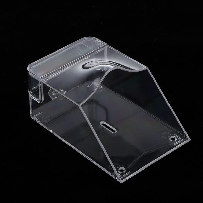 Hot Waterproof Cover For Wireless Doorbell Access Control Rain Cover Transparent Protective Box Outdoor Sun Protection Thickened