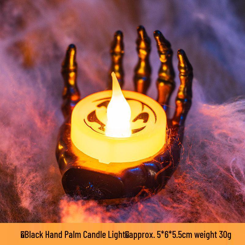 Halloween Aufleuchtendes Spinnen-Armband & Kürbislaterne für Kinder