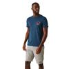 Regatta Mens Breezed V Mountain Back Print T-Shirt