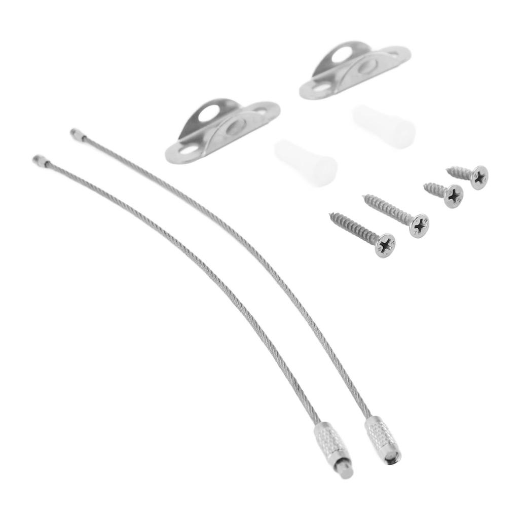 Furniture Anchors Stainless Steel Adjustable Enhanced Safety Anti Tip Furniture Wall Anchor