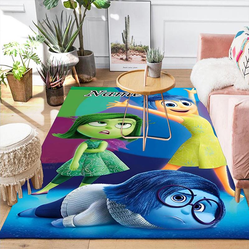 Custom 1Pc Inside Out Emotions Rug Office Carpet Indoor Outdoor Entrance Doormat Nonslip Soft And Comfortable Living Room D91681