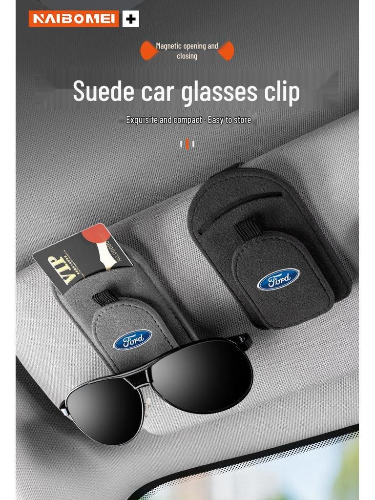 Ford Interior Sunglasses Holder Clip for Mondeo, Escort, Focus, and Taurus