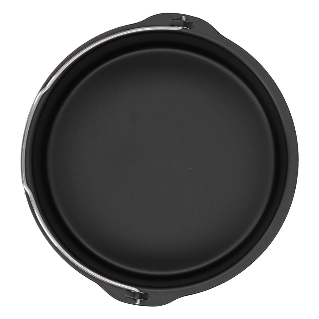 Cake Barrel Carbon Steel NonStick Cake Baking Tray Kitchen Electric Fryer Accessory(6in )