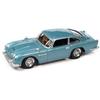 Johnny Lightning 1/64 Scale Aston Martin DB5 1966 Blue Classic Gold Aston Martin Diecast Model Car [Parallel Import]