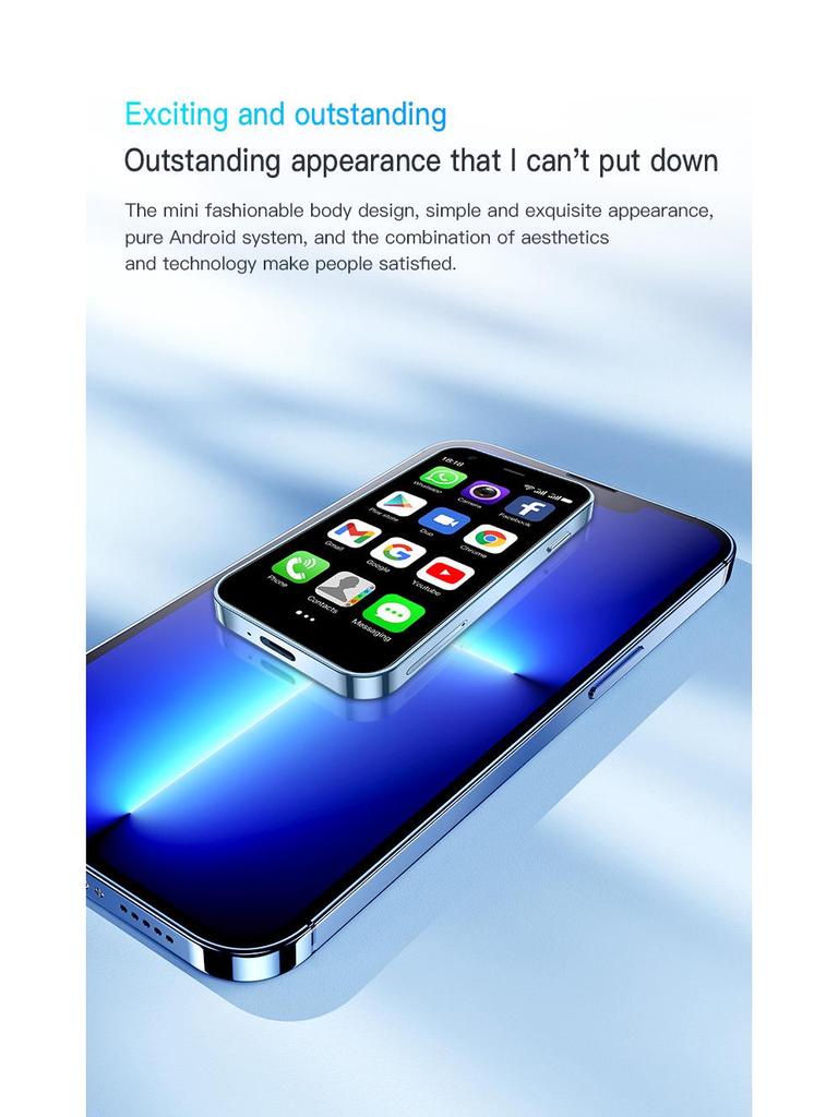 SOYES XS15 Mini Phone: Quad-Core Android, Traditional Chinese, Google, Dual SIM, Dual Standby, Spare Phone.
