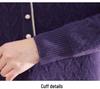 2025 Autumn/Winter New Arrival: Loose Long Sleeve Knit Sweater for Middle-Aged and Elderly Women - Simple, Comfortable Fake Two-Piece Style