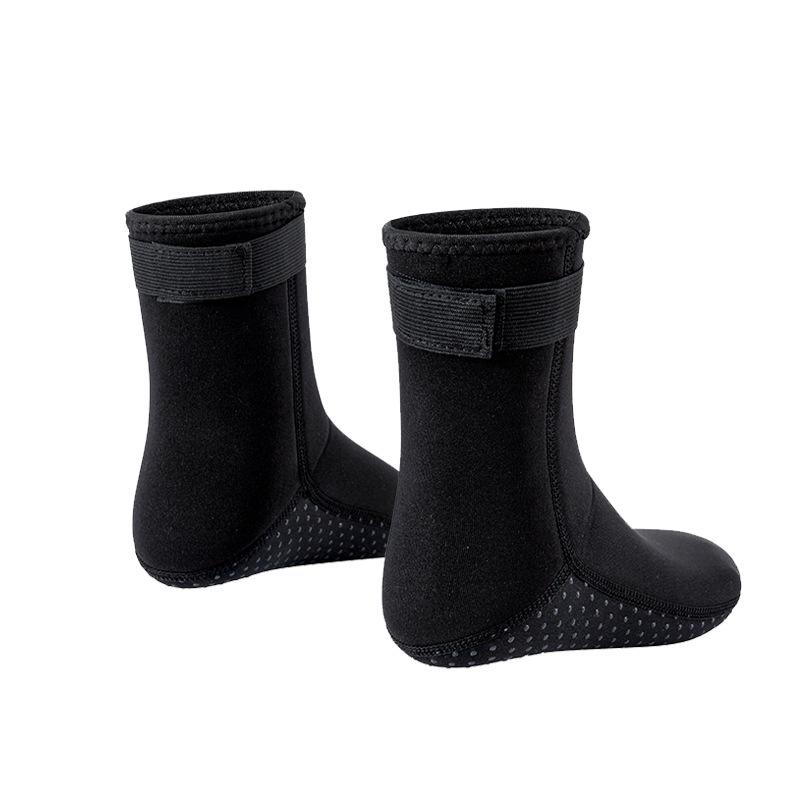 3.5mm Non-Slip Diving Socks, Warm Mid-Calf Sock Covers for Men & Women - Ideal for Surfing, Swimming, and Free Diving