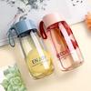 380ml Plastic Water Bottle Portable Cup Transparent Bottle Outdoor Sports Water Cup Student Portable Cup