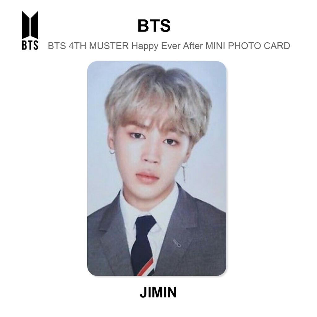 BTS BTS 4TH MUSTER Happy Ever After MINI PHOTO CARD Official Photocard
