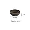 Kiln Changes High Footed Snack Plate Ceramic Dessert Plate Appetizer Plate Seasoning Dish Hotel Molecular Cuisine Tableware