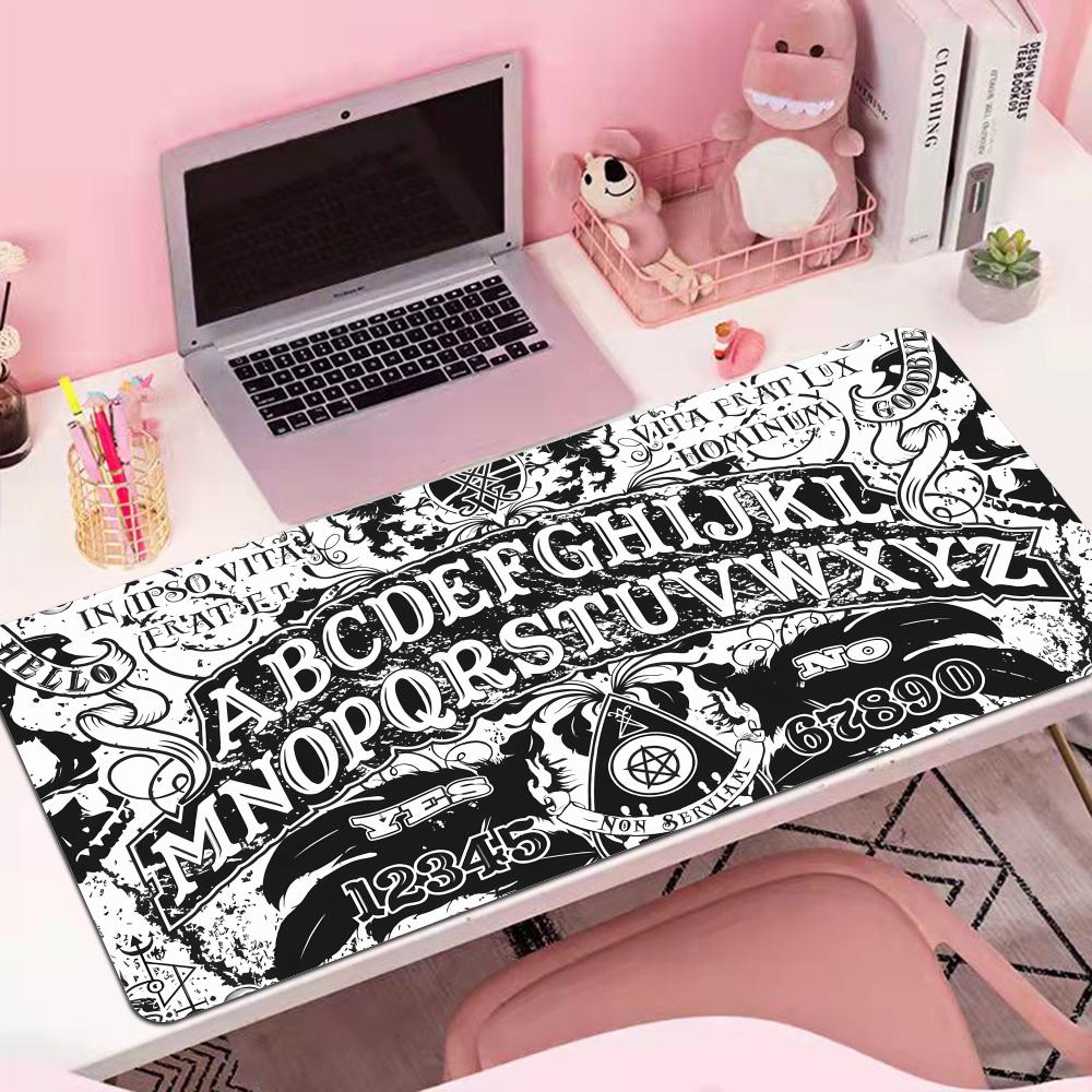 Ouija Boards Mouse Pad Gaming Mousepad Abstract Large 800x400mm 2024 New Model Mousemat Gamer Xxl Mause Carpet Pc Desk Hybxaxc