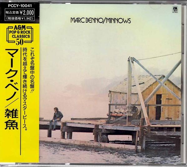 

CD MARC BENNO - Minnows PCCY10041 A&M 1989 Japan Rock Used