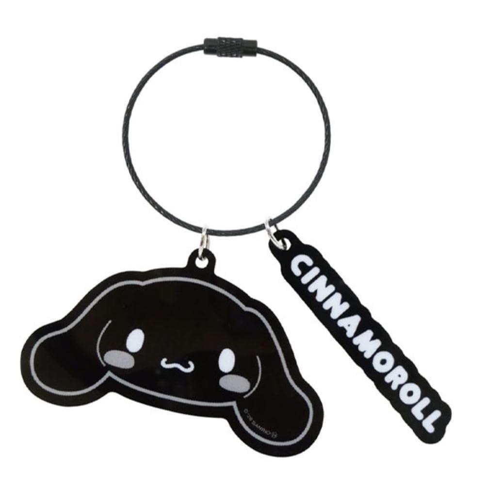 K Company Sanrio Characters (Monochrome Series) Acrylic Keychain Cinnamoroll SACM-AK-CN H18 x W9.7cm