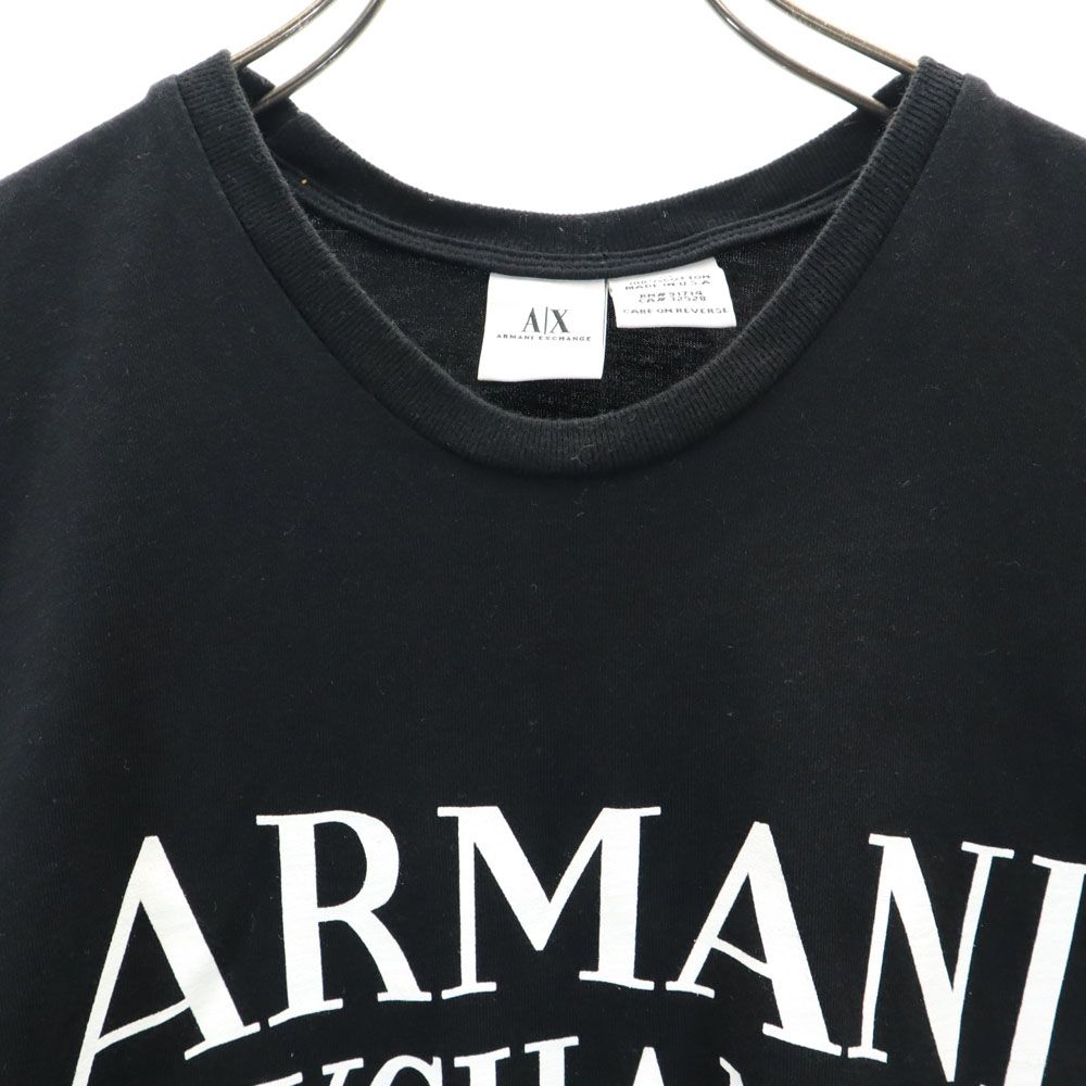 ARMANI EXCHANGE 90s Made in USA Old No sleeve Tank top M black Women Used