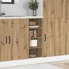 Vidaxl Kast, Artisan Eiken, 30X44,5X81,5 Cm, Materiaal Houtachtig