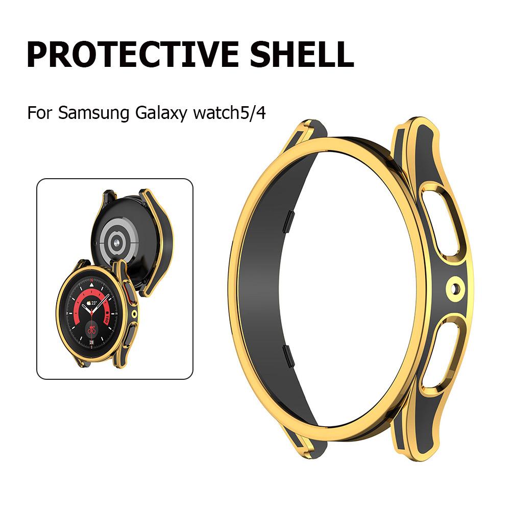 Cover for Samsung Galaxy Watch 5 Pro 45mm PC Protective Bumper Screen Protector for Galaxy Watch 4/5 40mm 44mm Protector Case