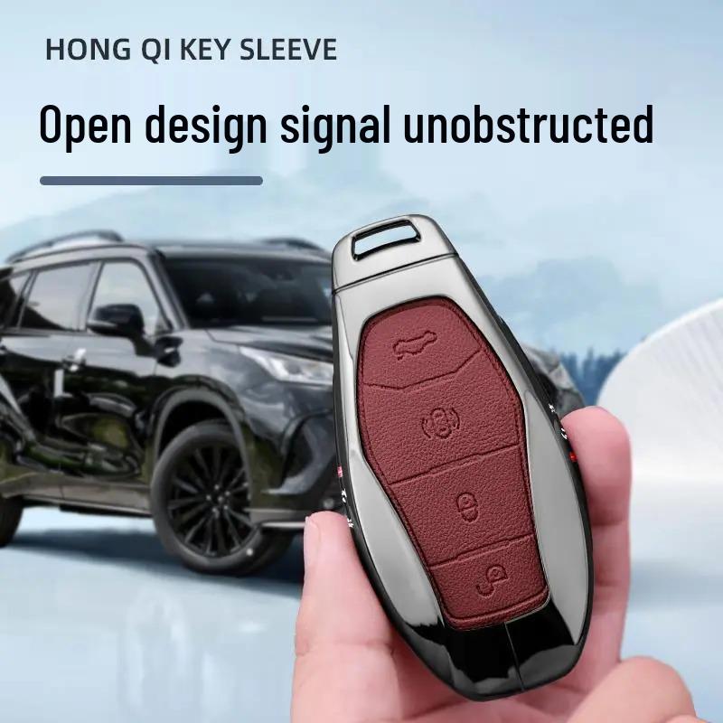 Premium Key Cover for 2025 Hongqi H5/HS5, Tiangong 08, H6/H9, Men's EQM5, and HS3 Models