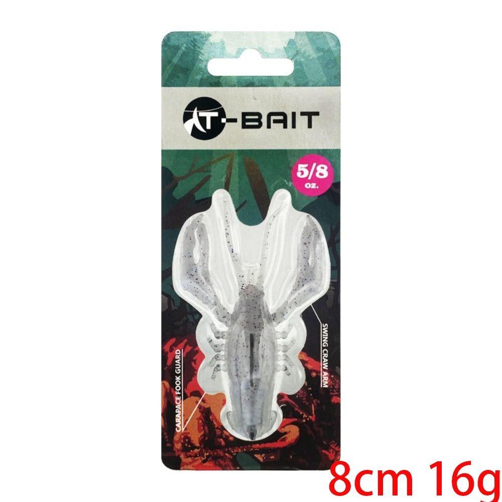 8cm Bionic Lobster Bait Submerged Hammer Shrimp Bait Lure Soft Bait  Lobster Fishing