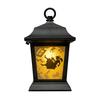 Takasho Solar Light Outdoor Alice Silhouette Lantern Black Garden Light Outdoor Indirect Lighting Waterproof Alice in Wonderland Resin/Glass/Steel TA-