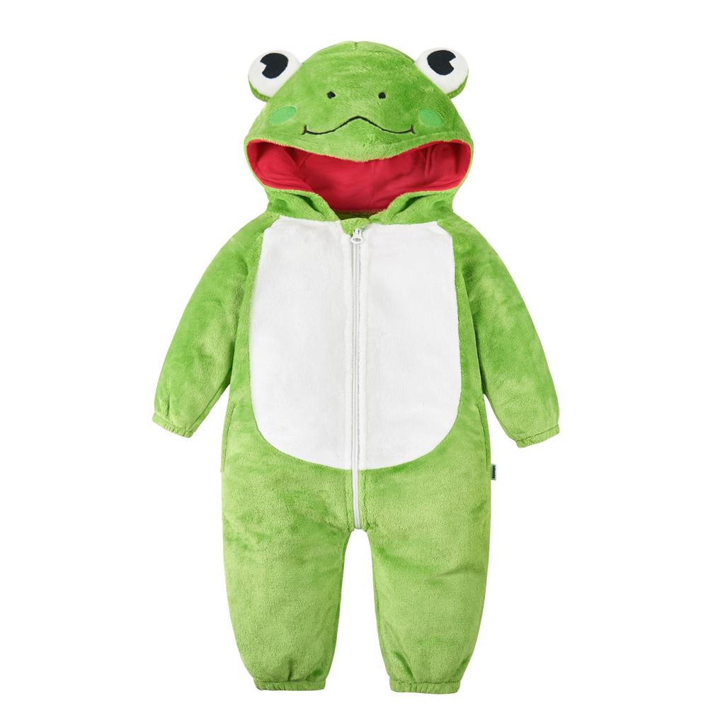 LOLANTA Frog Kigurumi Animal Christmas Size 120 Kids' Romper, Overalls, Costume,