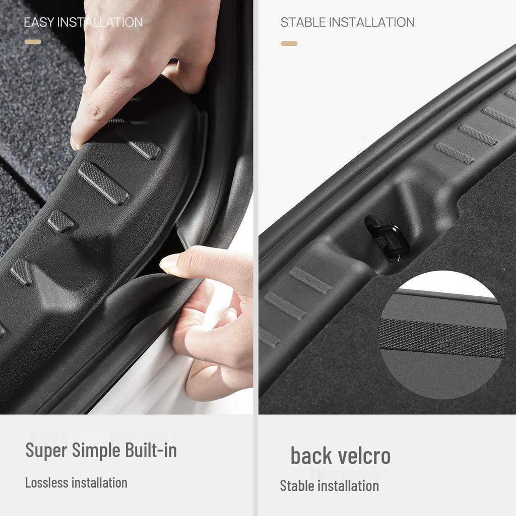 Tesla Model Y 2025 Rear Trunk Anti-Scratch Sill Strip