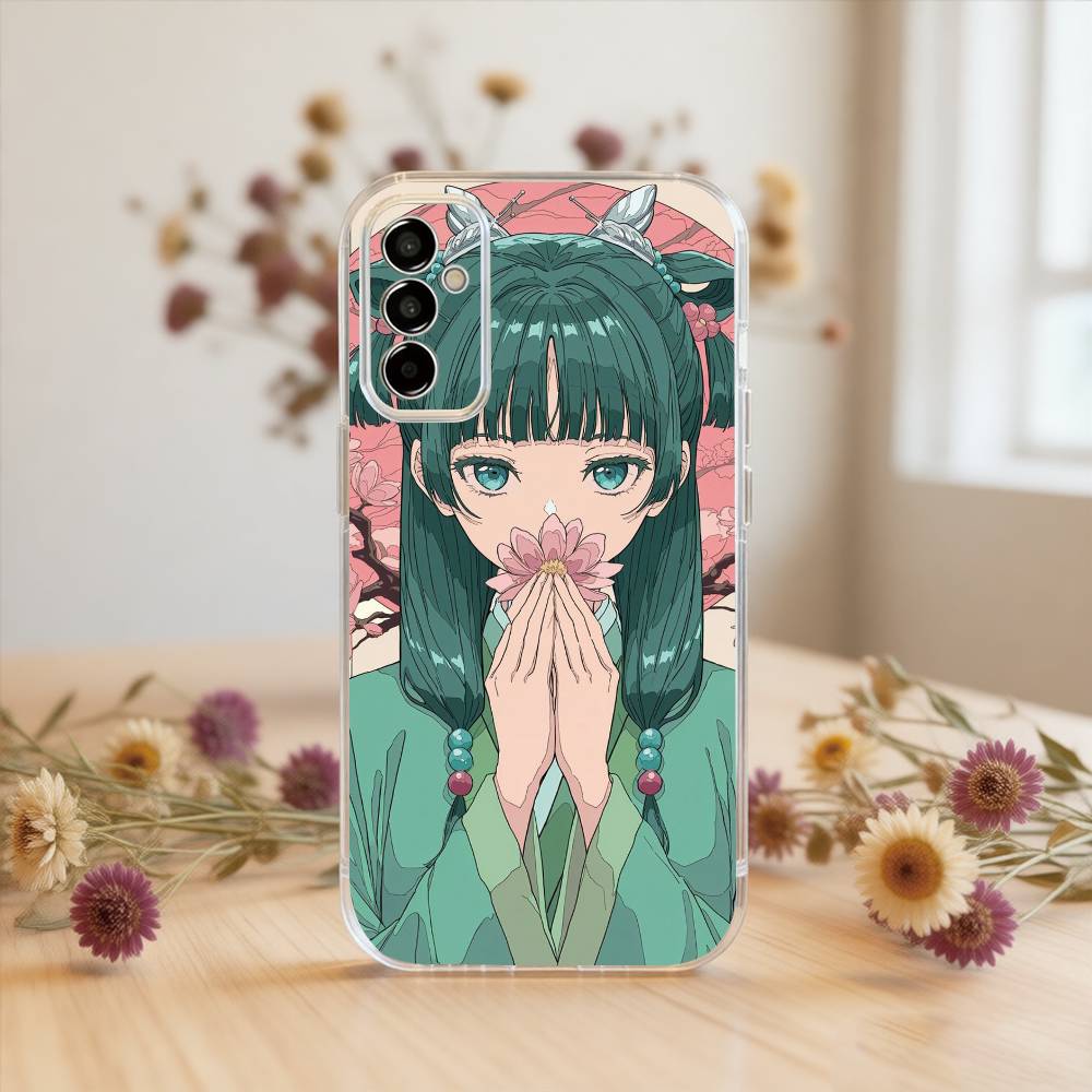 

The Apothecary Diaries Maomao Phone Case Transparent Silicone Soft For SamsungA10,12,20,21S,30,31,40,50,51,52,70,71 Samsung a714g