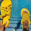Large size women's sandals summer new woven women's shoes hemp rope set feet flat sandals women