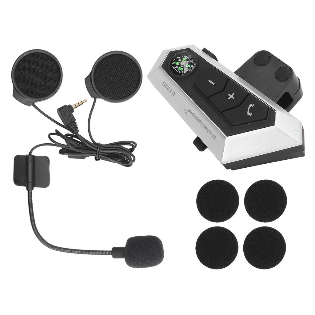 Motorradhelm Bluetooth Headset Wasserdicht Automatische Antwort Kabelloser Helmkopfhörer für