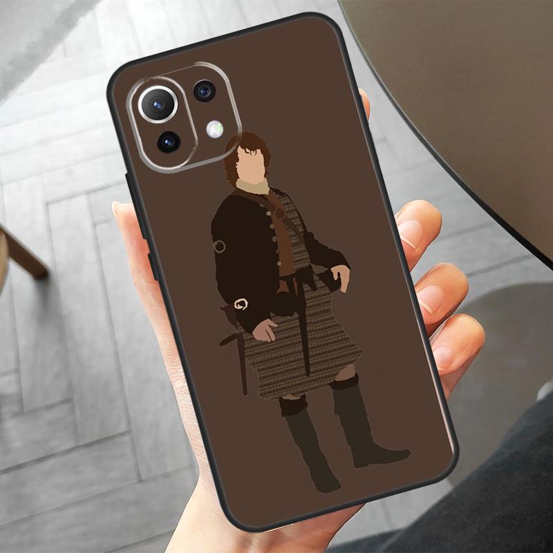 Outlander Jamie Claire Case For POCO F6 F5 X6 X3 X5 M6 Pro F3 M5s Xiaomi 13 14 Ultra 12 Lite 11T 12T 13T Pro Cover