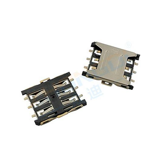 NANO-SIM-0501A-P Push-in NanoSIM Card Holder Without Pin