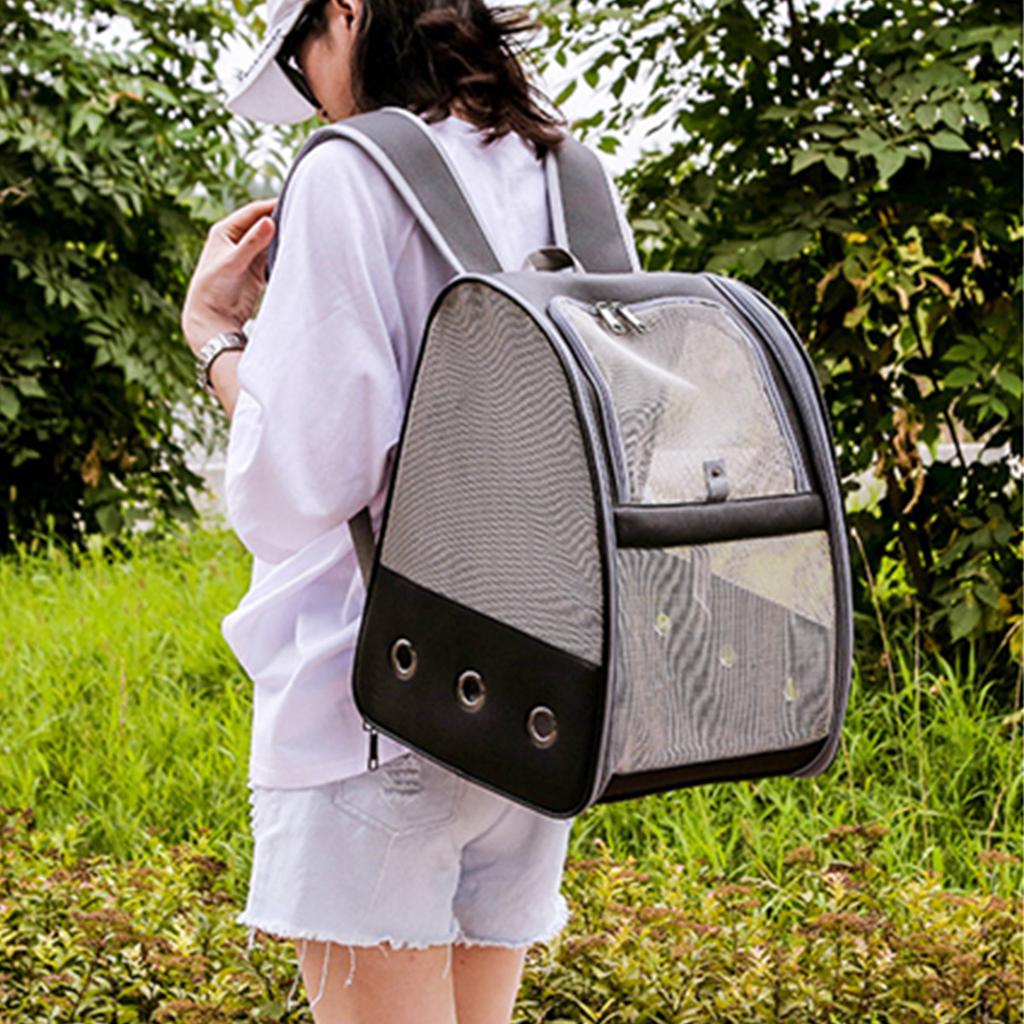Buy Pet Backpack Carrier Breathable Comfortable Bag Outdoor Travel for Parrot Cat Dog at affordable prices — free shipping, real reviews with photos — Joom Buy Pet Backpack Carrier Breathable Comfortable Bag Outdoor Travel for Parrot Cat Dog at affordable prices — free shipping, real reviews with photos — Joom
