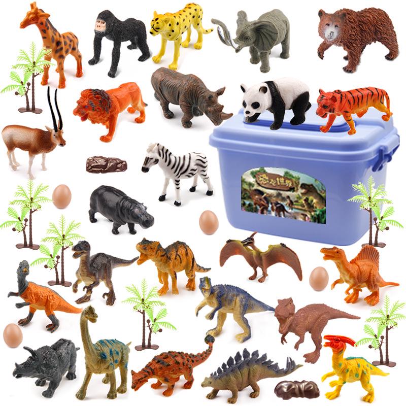 Dinosaur and Wildlife Animal Model Toy Sets