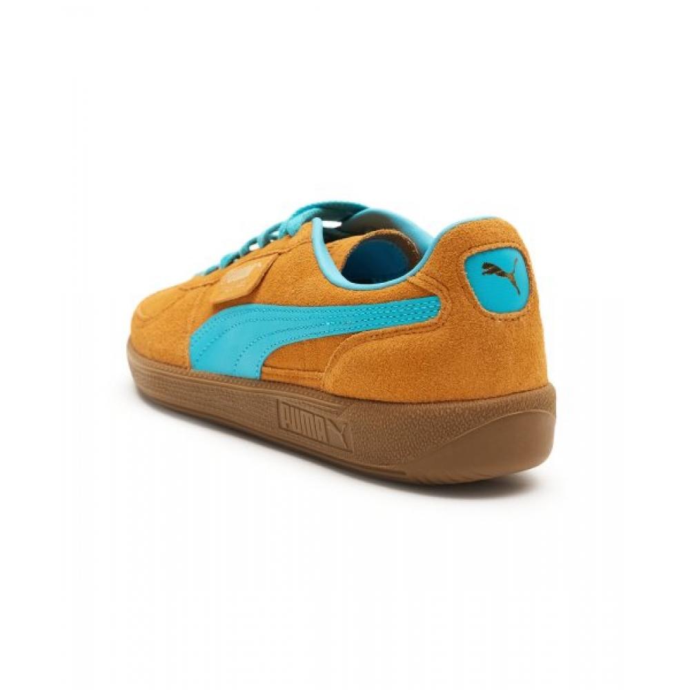 Puma Palermo   Cheddar  Aqua 396463 13