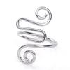 Adjustable Knitting Crochet Loop Ring Knitting Accessories Braided Knitting Ring Yarn Guide Finger Holder for Mother