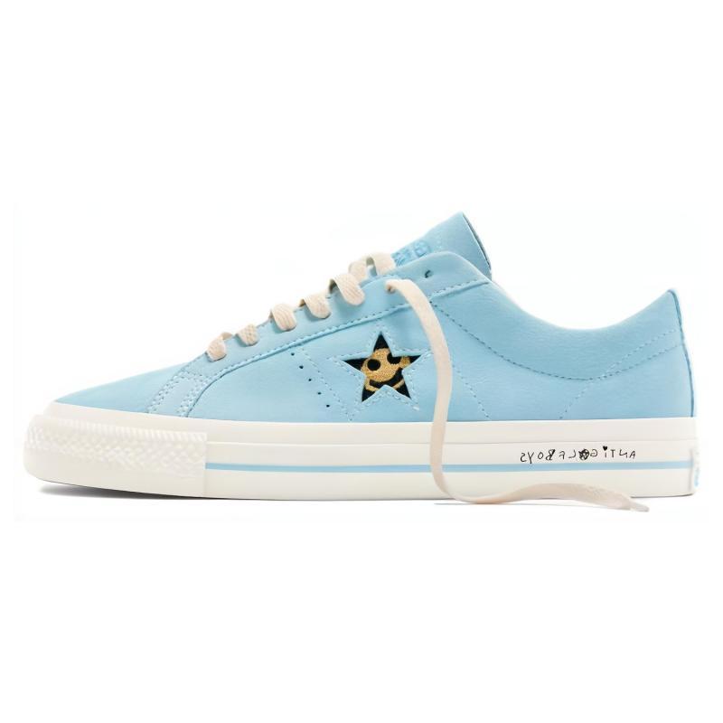 GOLF WANG X Converse One Star Pro Non-slip and Abrasion Resistant Low-Top Board Shoes Unisex Blue
