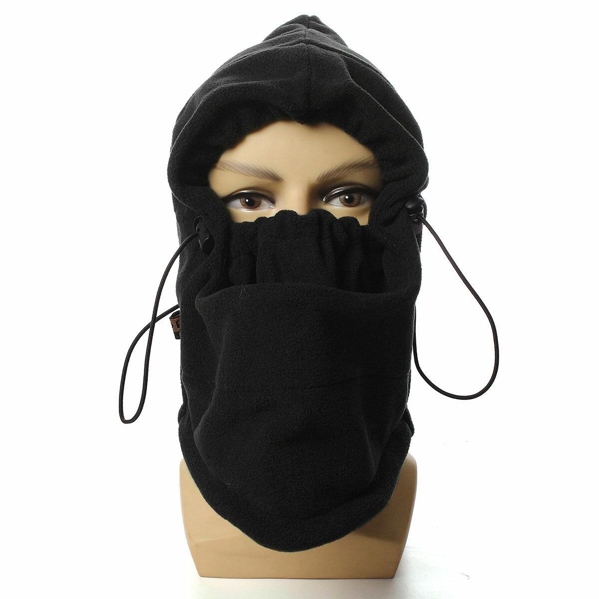 

Зимняя шапка Теплая шея Анфас Лыжная маска Шарф Шапочка с капюшоном Кепка на открытом воздухе Туризм Велоспорт чёрный