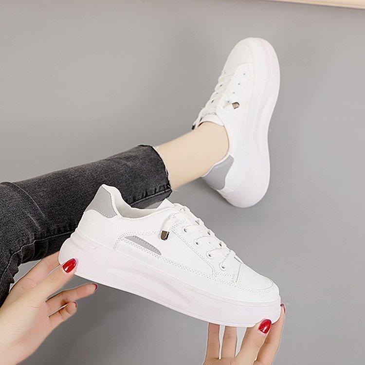 Summer white shoes women's shoes spring new student women's trend breathable student shoes