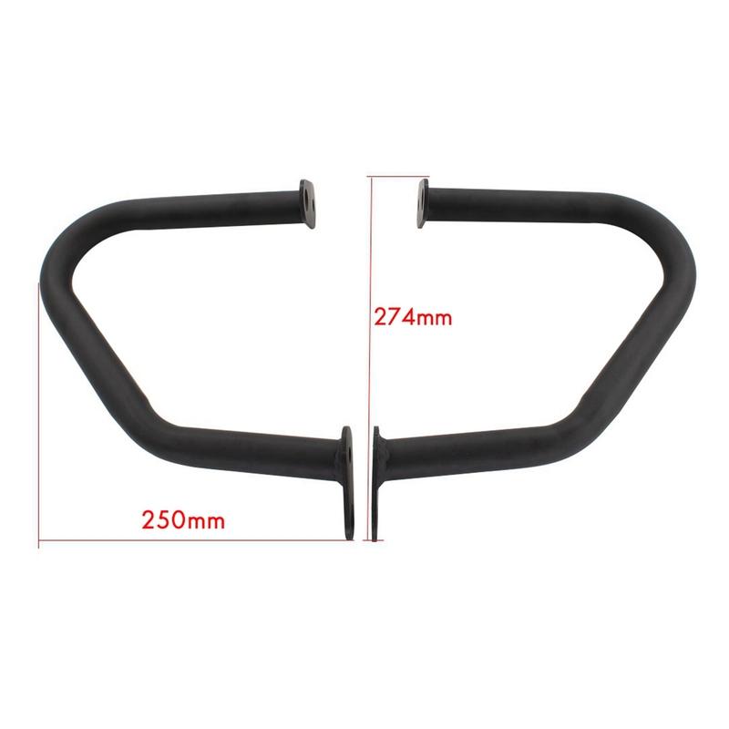 ABLZ-4X Bumper Engine Guard Crash Bar For Triumph Bonneville T100 T120 Thruxton 1200 R Street Cup/Twin Bonneville Bobber