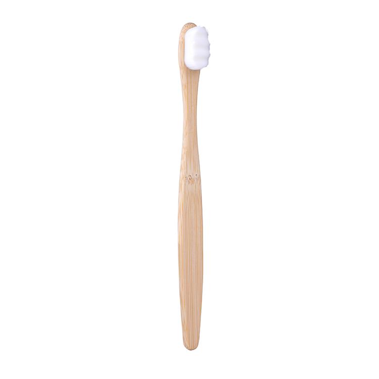 Biodegradable Toothbrushes 20000 Bristle Microfiber Nano Extra Ultra Soft Bamboo Toothbrush for Sensitive Teeth чёрный