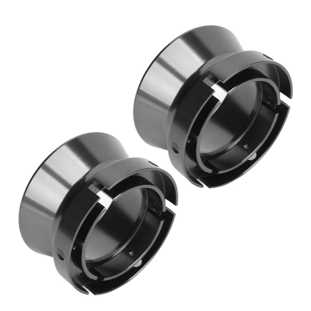 1 Pair 10 Inch NAB Hub Adapters Polished Aluminum Alloy Opener Universal Loading Device for Studer R