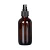 Practical Amber Glass Dispensing Bottle 15ml-500ml Friendly Leakproof Design For Lotions Sanitizers Cosmetics Storage