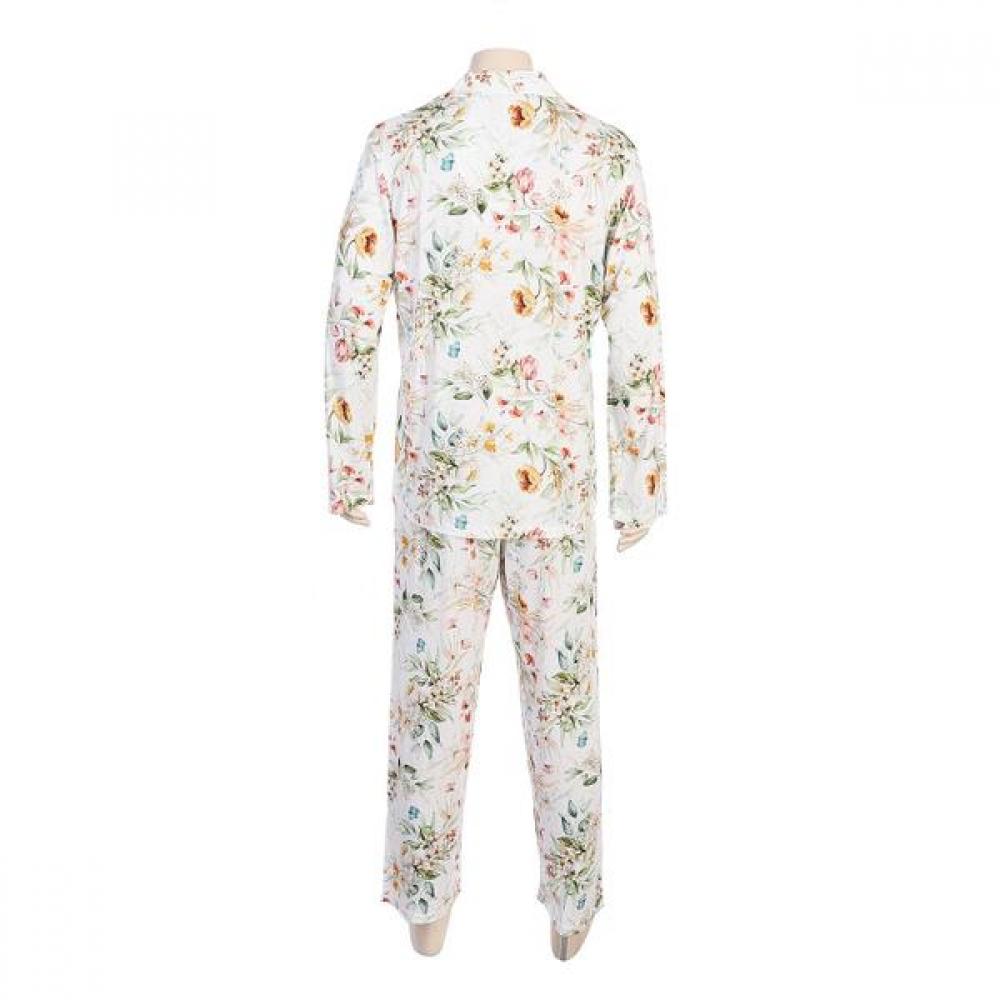 Barbara Men S Imported Knit Flower Print Pajama 9 Part Amp4636b