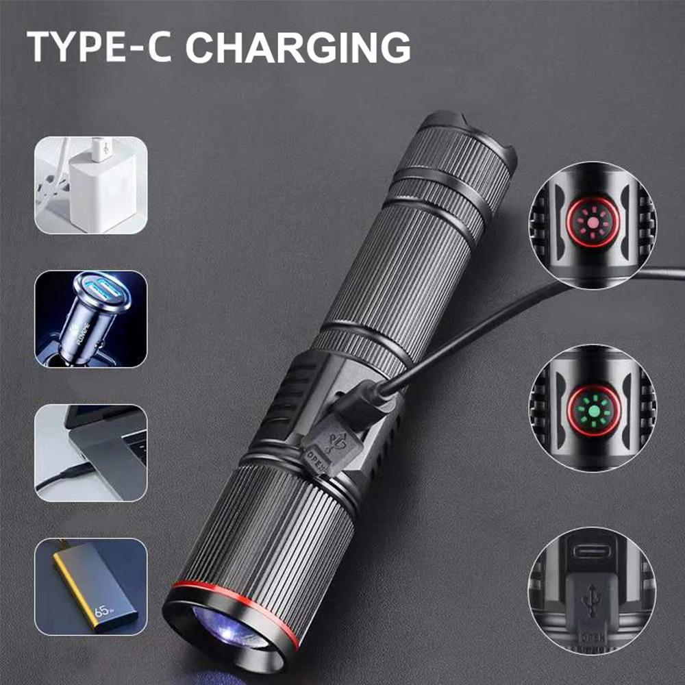 30W UV Flashlight 365nm Black Mirror Torch 3led Flashlamp Ultraviolet Ink Dryer Money Fluorescer Detector Purple Light Torch