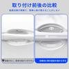 GOODGOODCAR Door Handle Protector Door Slot Mat for Rise All Series Rise, Anti-Scratch, Anti-Scratch,