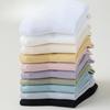 Women's Spring Antibacterial Mid-calf Socks, Versatile Macaron Boneless Socks, Trendy Socks, Skin-friendly Soft Cotton Socks