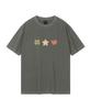 WILDROCK Clover Club Pigment Oversized Short Sleeve T-Shirt (Includes Cropped) (Type A)