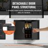 VEVOR BBQ Access Door, 788x610 Mm Double Outdoor Kitchen Door, Cold Plate Flush Mount Door, Wall Vertical Door with Handles, for BBQ Island
