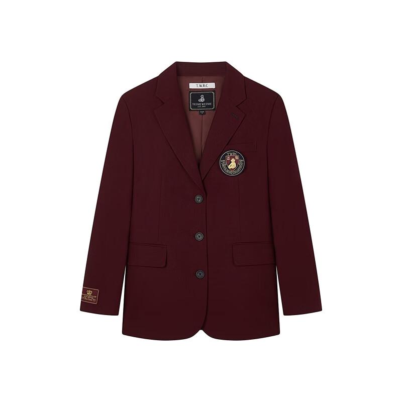 Teenie Weenie Women's Vintage Academy Badge Blazer