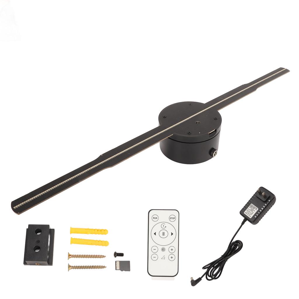 Wiatrak Hologramowy 3D Projektor WiFi 244LED 1024x800 Obsługa Aplikacji Mobilnej Komputerowy Wiatrak Reklamowy