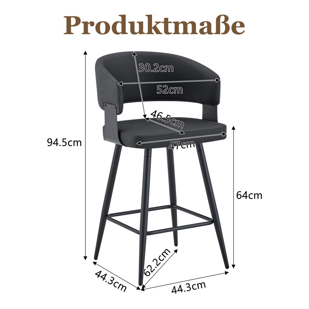 Modern Upholstered Dining Chair with Backrest and Armrests, Minimalist Restaurant Chair for Home, Kitchen, Hotel, Showroom, Mid-century Style